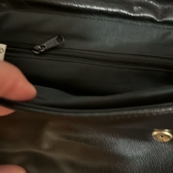 Women’s Almondo Originals Black Clutch with Snap Closure - Picture 8 of 8